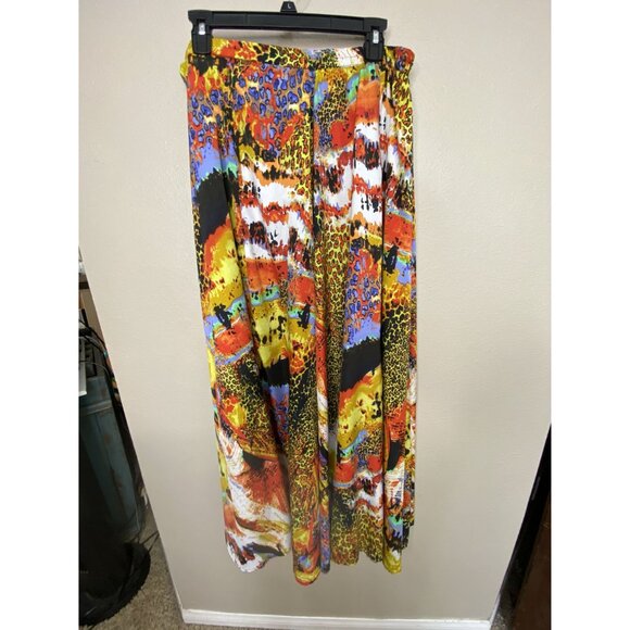 ESY Studio Womens Skirt Small maxi polyester aline pull on elastic - Picture 2 of 7